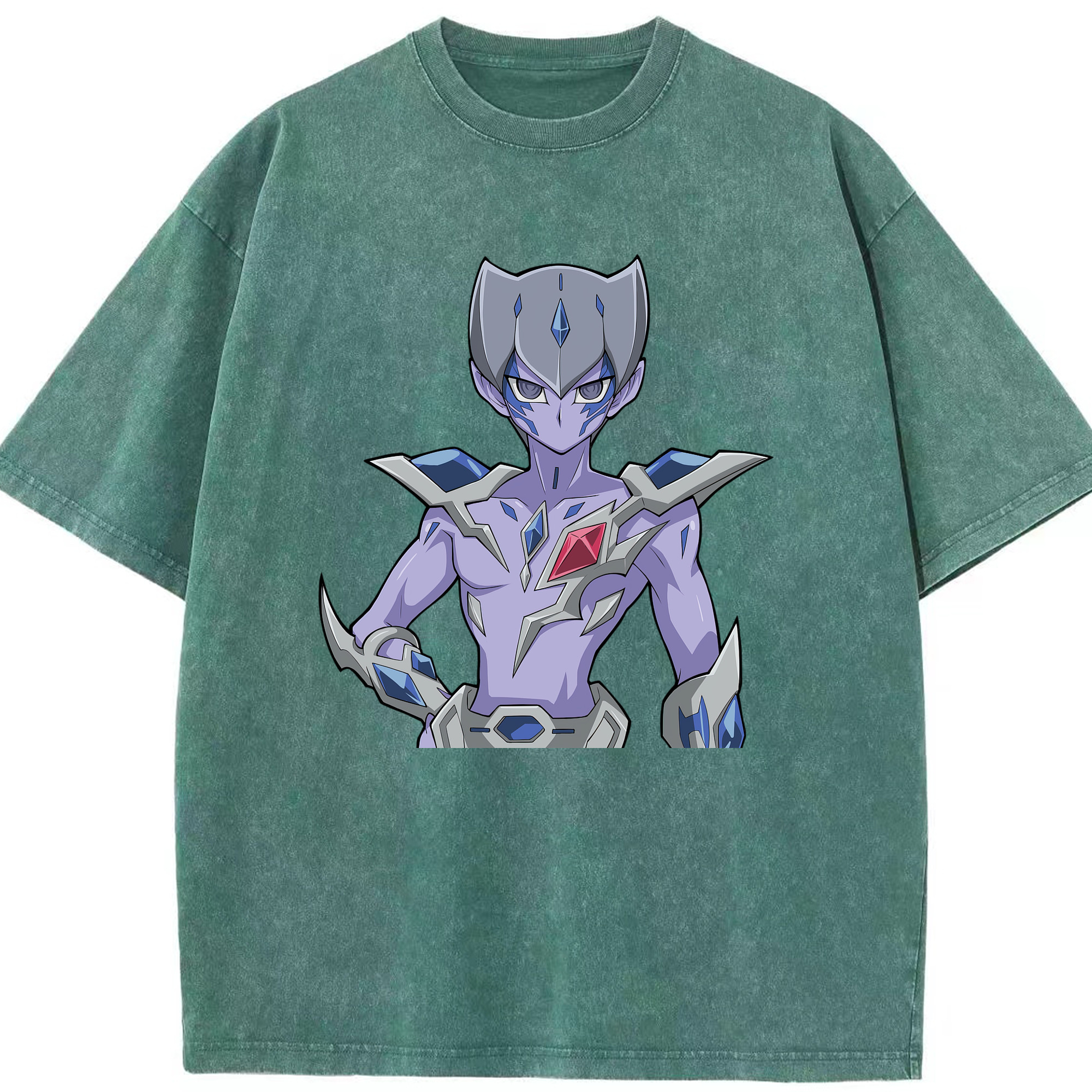 （画像用） 遊☆戯☆王 Yu-Gi-Oh! 綿100% ヴィンテージ風 半袖Tシャツ（フロントプリント）